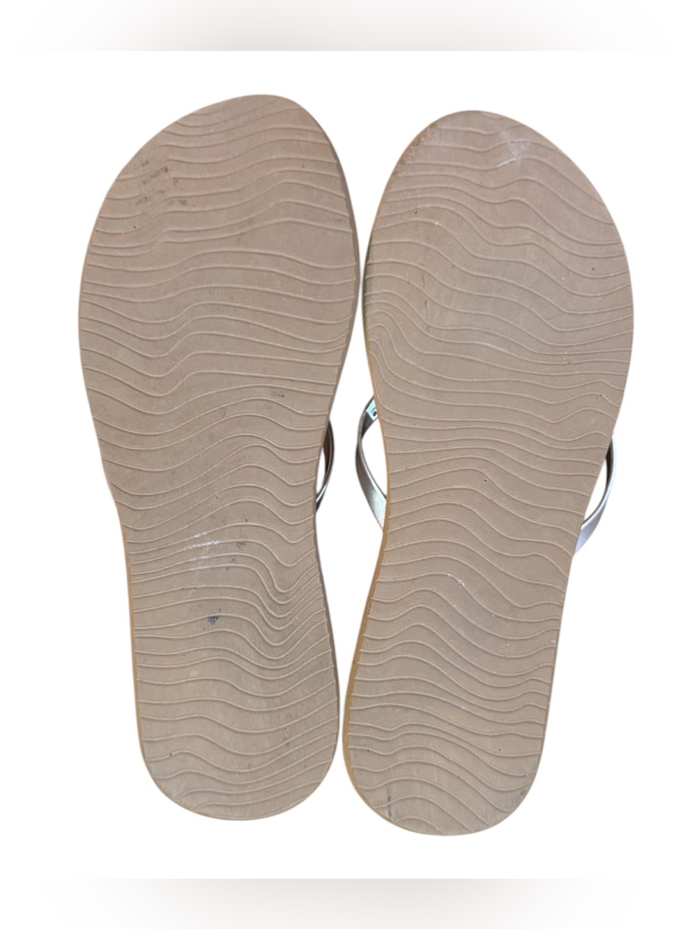 Reef Bliss Nights Flip Flop Sandals Tan/Champagne Metallic Women’s Size 7 - Picture 7 of 8
